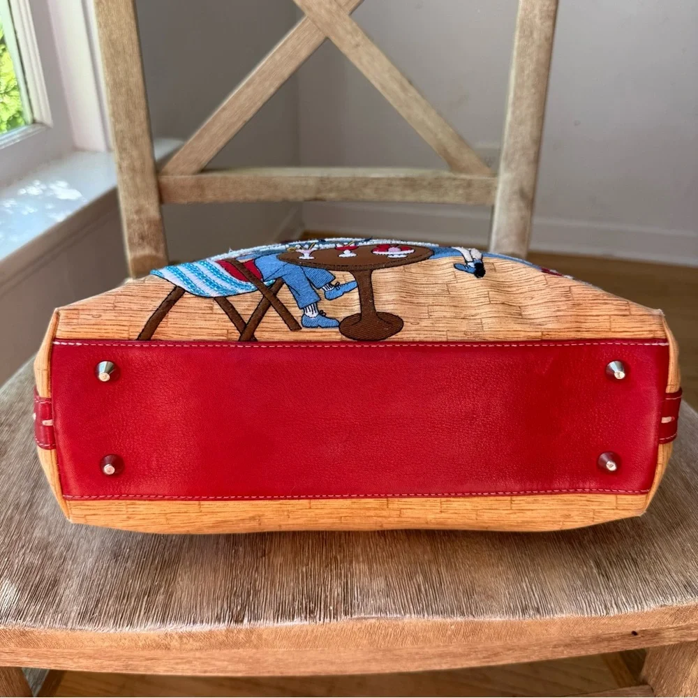 Rare Vintage Isabella Fiore “Let’s Cruise” Beaded Tote Bag – 1990s - Picture 3 of 11